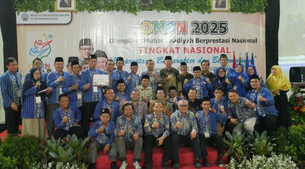 Rangkaian perhelatan bergengsi Olimpiade Muhammadiyah Berprestasi Nasional (OMBN) 2025 resmi ditutup