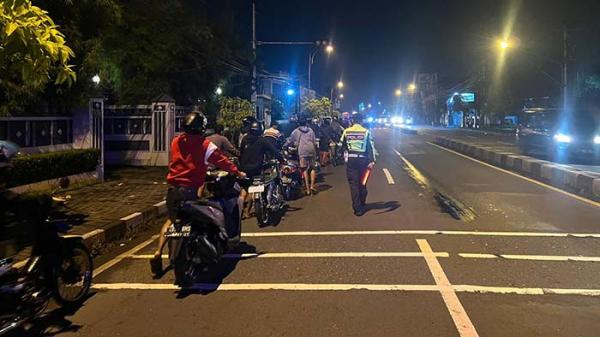 Tindak Balap Liar, Polres Semarang “Kandangkan” 89 Motor