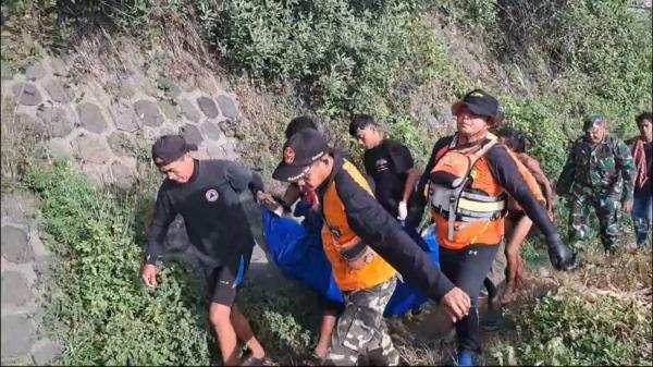 Mencari Ikan Seorang Pria Hanyut dan Tenggelam di Sungai Braholo Boyolali