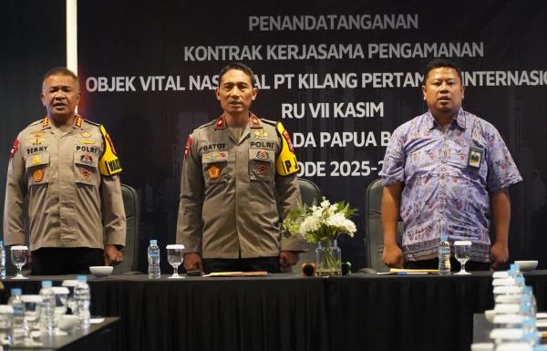 Sinergi Kilang Kasim dan Polda Papua Barat Daya Perkuat Pengamanan Objek Vital Nasional