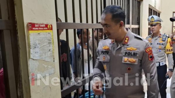 Kapolres Tegal Kota Cek Kondisi Rumah Tahanan