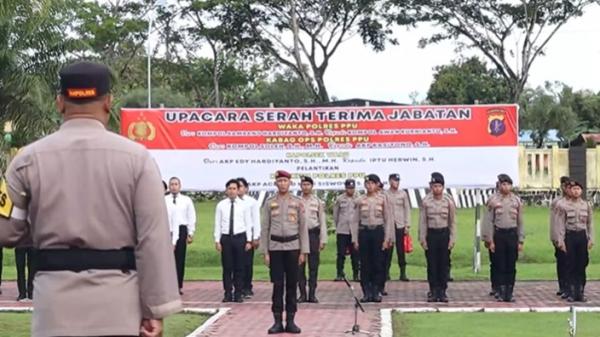 Mutasi Polres Penajam Paser Utara, Wakapolres dan Kabag Ops Diganti