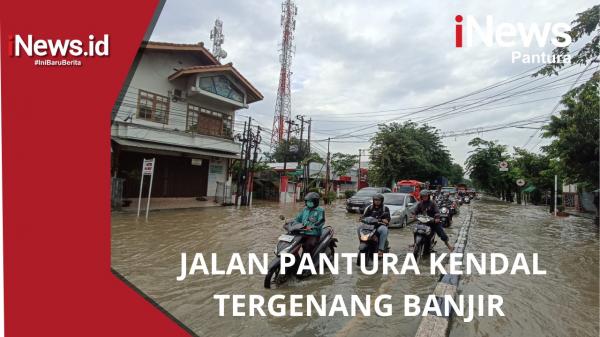 Jalur Pantura Kendal Terendam Banjir