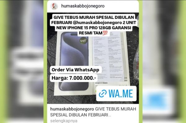 Akun Medsos Pemkab Bojonegoro Dibajak, Kabag Prokopim Minta Maaf dan Ingatkan Penipuan