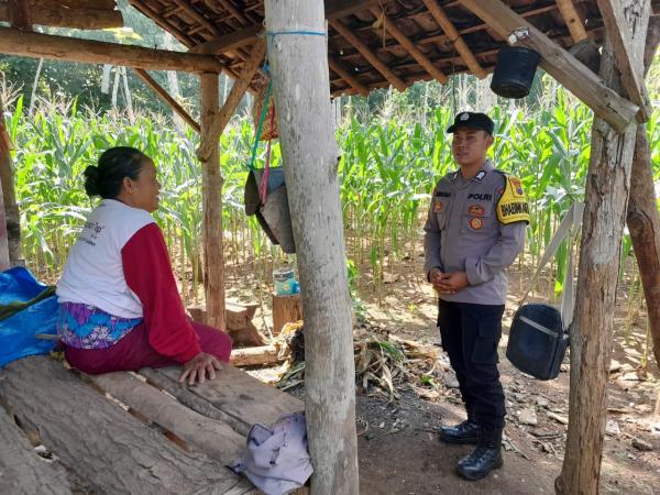 Manfaat Lahan Kosong, Polresta Banyuwangi Dukung Ketahanan Pangan Nasional