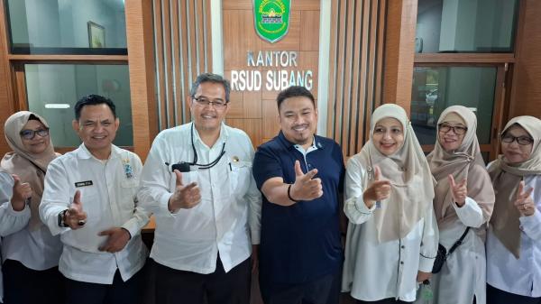 RSUD Subang Jadi Pilihan Bupati dan Wakil Bupati Terpilih untuk Medical Check Up Jelang Pelantikan