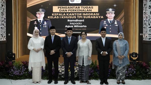 Agus Winarno Nahkodai Imigrasi Kelas I TPI Khusus Surabaya, Siap Tingkatkan Capaian