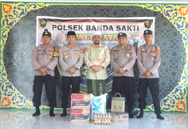 Polsek Banda Sakti Saweu Dayah, Pererat Tali Silaturahmi dengan Tokoh Agama dan Tokoh Masyarakat