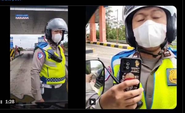 Viral Polisi Adang dan Interogasi Sopir Pikap di Gerbang Tol, Dituduh Bawa Sabu Ternyata Pisang