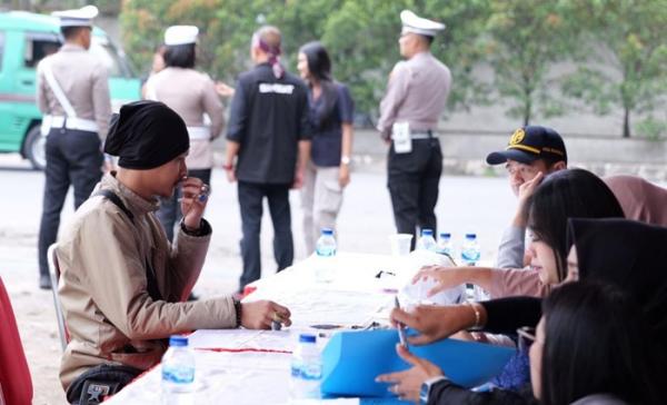 Ratusan Kendaraan Nunggak Pajak Terjaring Operasi Gabungan di Kabupaten Bandung