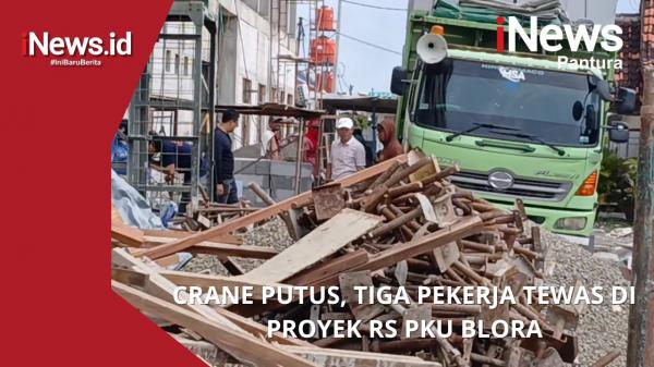 VIDEO – Tiga Pekerja Bangunan di Proyek RS PKU Muhammadiyah Blora Tewas