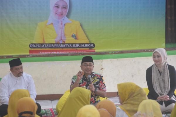 Kunjungan ke Cimahi, Atalia Ajak Majelis Taklim Perkuat Sinergi dengan Prinsip 3K