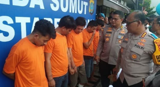 Sindikat Pembobol Rumah Mewah di Deliserdang Terungkap, 7 Pelaku Ditangkap