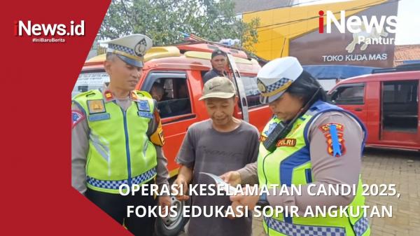 VIDEO – Operasi Keselamatan Candi 2025, Polres Batang Edukasi Pengemudi Angkutan