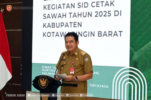 Pj. Bupati Kobar Dukung Asta Cita Presiden Prabowo Demi Mewujudkan Ketahanan Pangan