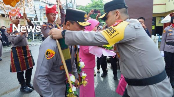 Kapolres Gowa Sambut Kedatangan Kapolda Sulsel