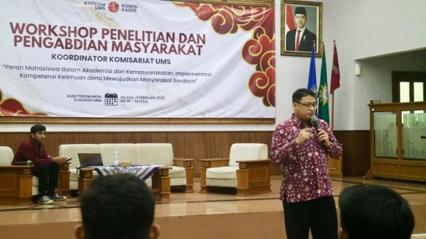 IMM Korkom UMS Gelar Workshop Penelitian dan Pengabdian