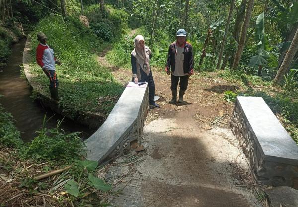 Jembatan Ambruk Karena Banjir, Desa Tambelang Probolinggo Gerak Cepat Membangun