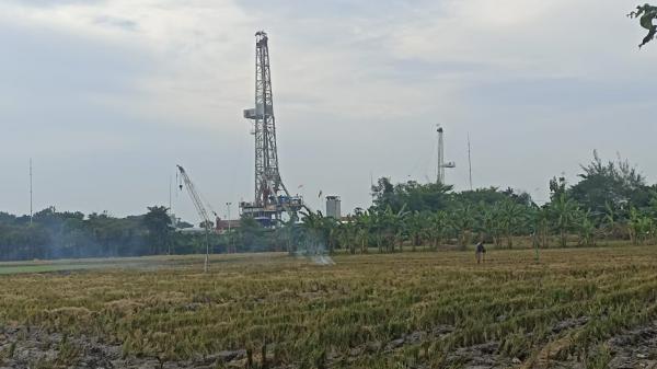 Petani Keluhkan Sawahnya Diduga Tercemar Limbah Lapangan Migas Sukowati di Bojonegoro