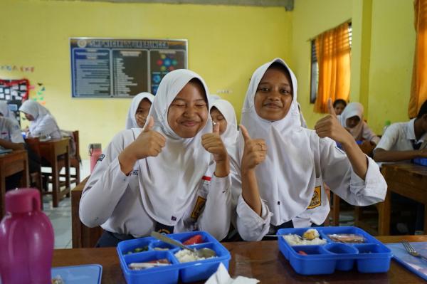 9.540 Siswa di Purbalingga Nikmati Hari Pertama Program Makan Bergizi Gratis di Sekolah