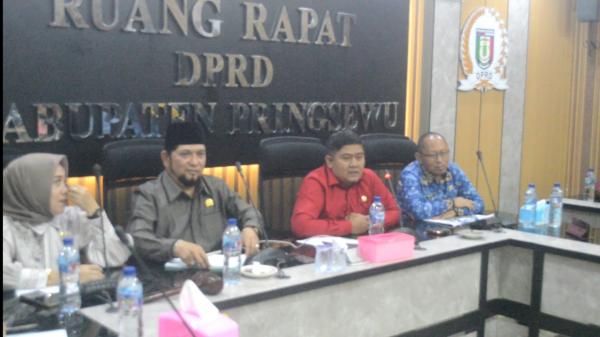 DPRD Pringsewu Bahas Prioritas Pembangunan Infrastruktur dan Sektor Unggulan di Adiluwih 2026