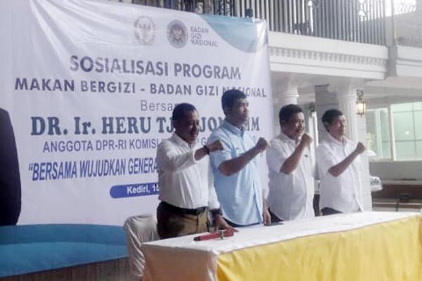 Sosialisasi MBG di Kediri, DPR RI dan BGN Dorong Masyarakat Peduli Gizi Seimbang