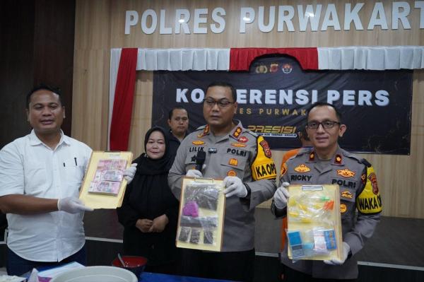 Sejak Awal Tahun 2025 Polres Purwakarta Tangani 11 Kasus dan Tangkap 16 Tersangka Kasus Narkoba