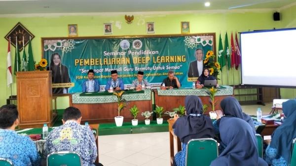 FGM Boyolali Gelar Seminar Deep Learning Bersama UAD Yogyakarta