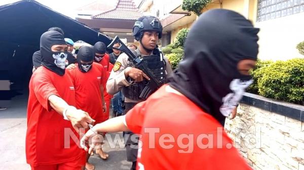 13 Kasus Narkoba 18 Tersangka Diamankan Polres Tegal Kota