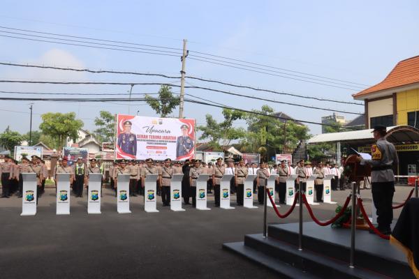 Kasat Resnarkoba dan Delapan Kapolsek Jajaran di Polres Bojonegoro Dimutasi