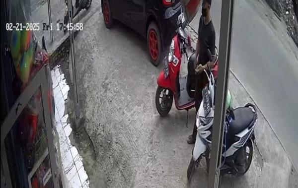 Gasak Motor, Maling Ini Sempat Bayar Parkir ke Jukir di Cikarang