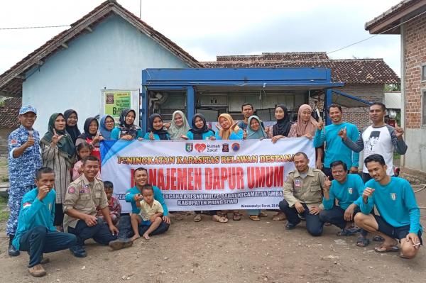 Tingkatkan Kesiapsiagaan, Rumah Zakat dan Tagana Pringsewu Gelar Pelatihan Manajemen Dapur Umum