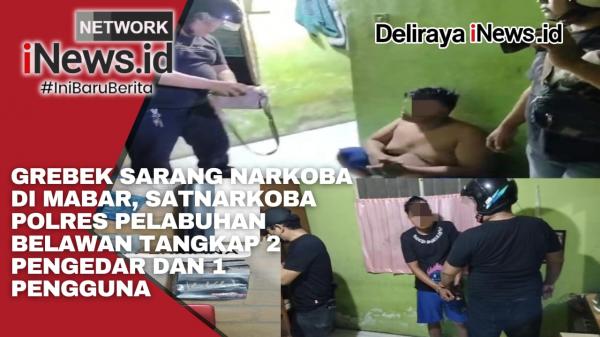 3 Pemuda di Medan Deli Tak Berdaya ditangkap Satnarkoba Polres Pelabuhan Belawan