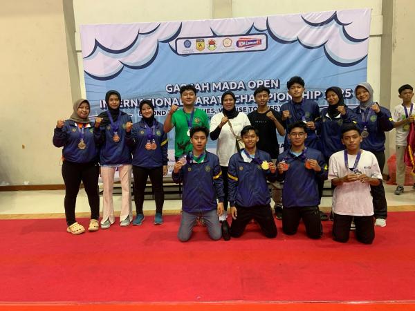 UKM Karate UMP Borong Medali di Gadjah Mada Open Karate Championship II