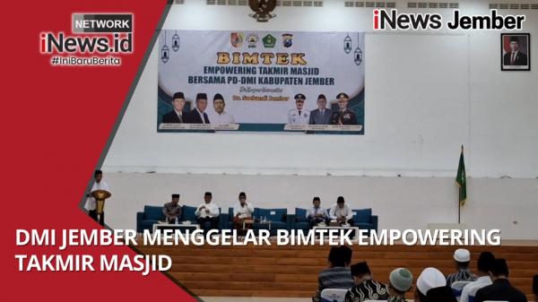 DMI Jember Menggelar Bimtek Empowering Takmir Masjid