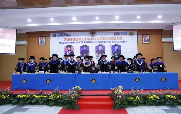 Universitas Pancasila Kukuhkan 4 Guru Besar Perempuan