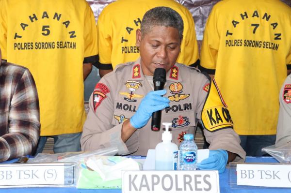 Breaking News! Polres Sorsel Berhasil Bongkar Jaringan Narkoba, Mandor Proyek Tower Terlibat