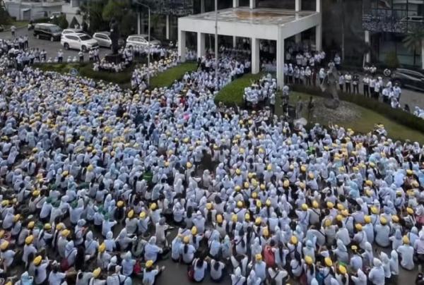 Sritex Tutup dan PHK Massal, Ribuan Buruh bakal Demo di Istana Negara hingga Kemnaker