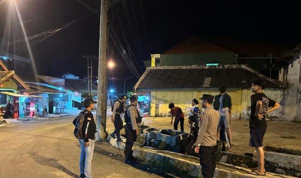 Antisipasi Perang Petasan di Waktu Subuh, Polisi Gelar Patroli di Dermaga Bom Kalianda