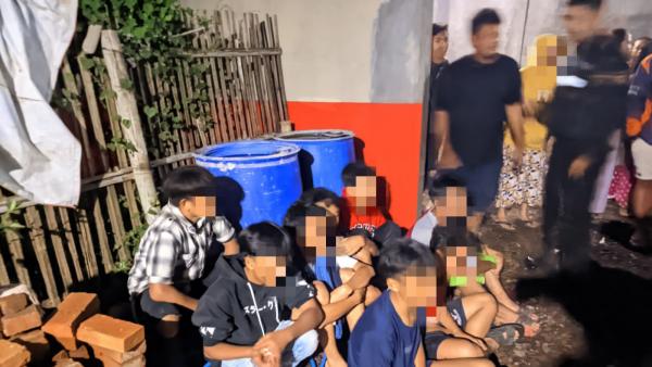 Polres Garut Amankan 8 Pemuda Terlibat Perang Sarung