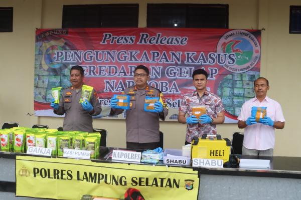 Bulan Ramadhan, Polisi Gagalkan Penyelundupan 8 Kilogram Narkotika di Bakauheni