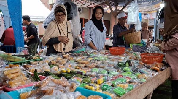 DKUP Bangka Barat Fasilitasi Tenda UMKM Bazar Ramadan 1446 Hijriah