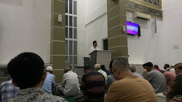 Pesona Arsitektur Eropa dan Kekhidmatan Tarawih di Masjid Affa Ulya Estetika