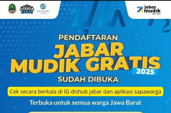 Pemprov Jabar Gelar Mudik Gratis Lebaran 2025, Begini Cara Daftarnya