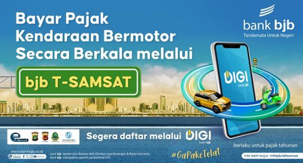 Bayar Pajak Kendaraan Kini Makin Mudah dengan Fitur bjb T-Samsat melalui DIGI bank bjb