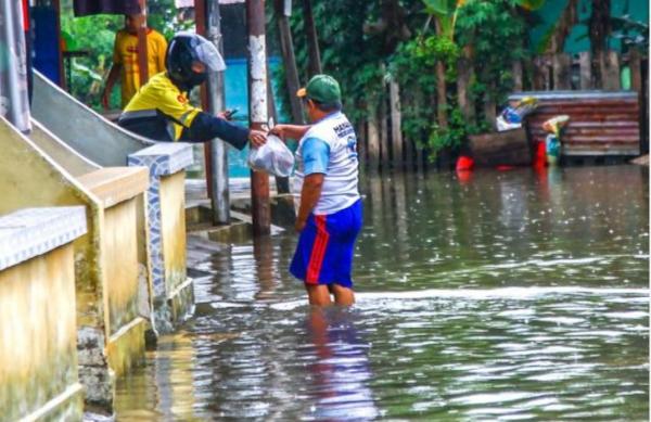 Nikmati Berkah Ramadhan Palembang Dihantam Banjir, Jenderal Baratayudha YPM: Setop Salahkan Hujan