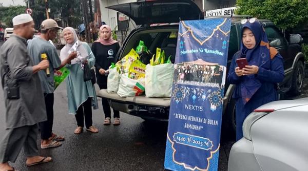 Ramadhan Penuh Berkah, Next15 Salurkan Bantuan untuk Masjid dan Masyarakat Kota Bandung