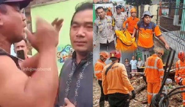 Viral! Istri dan Anak Tewas Berpelukan Diterjang Banjir, Suami Malah Cuek Dimaki Warga