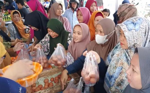 Gerakan Pangan Murah di Serbu Warga, Beras dan Telur Jadi Pilihan Utama