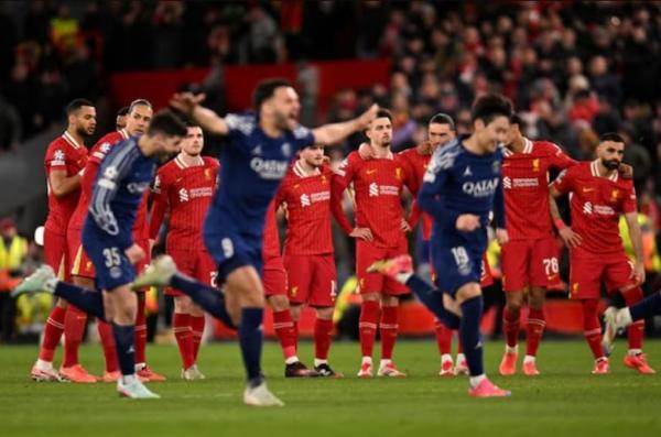 Liverpool Tersingkir dari Liga Champions Usai Kalah Adu Penalti dari PSG